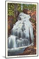 Crystal Cascade, Tickerman's Ravine, New Hampshire-null-Mounted Art Print