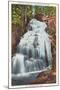 Crystal Cascade, Tickerman's Ravine, New Hampshire-null-Mounted Art Print