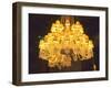 Crystal Chandelier, Baccarat Museum Shop and Restaurant, Hotel De Noailles, Paris, France-Per Karlsson-Framed Photographic Print