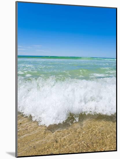 Crystal Clear Blue Sea at Surfers Paradise, Gold Coast, Queensland, Australia, Pacific-Matthew Williams-Ellis-Mounted Photographic Print