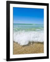 Crystal Clear Blue Sea at Surfers Paradise, Gold Coast, Queensland, Australia, Pacific-Matthew Williams-Ellis-Framed Photographic Print