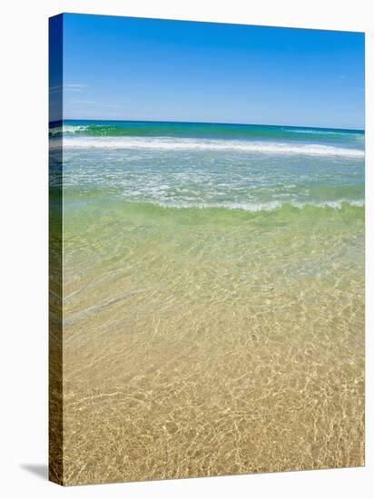 Crystal Clear Blue Sea at Surfers Paradise, Gold Coast, Queensland, Australia, Pacific-Matthew Williams-Ellis-Stretched Canvas