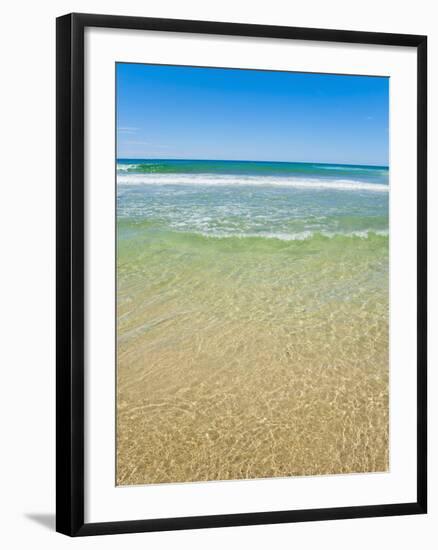 Crystal Clear Blue Sea at Surfers Paradise, Gold Coast, Queensland, Australia, Pacific-Matthew Williams-Ellis-Framed Photographic Print