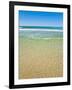 Crystal Clear Blue Sea at Surfers Paradise, Gold Coast, Queensland, Australia, Pacific-Matthew Williams-Ellis-Framed Photographic Print