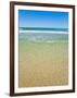 Crystal Clear Blue Sea at Surfers Paradise, Gold Coast, Queensland, Australia, Pacific-Matthew Williams-Ellis-Framed Photographic Print