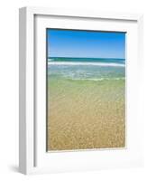 Crystal Clear Blue Sea at Surfers Paradise, Gold Coast, Queensland, Australia, Pacific-Matthew Williams-Ellis-Framed Photographic Print