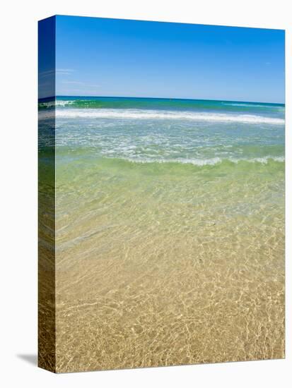 Crystal Clear Blue Sea at Surfers Paradise, Gold Coast, Queensland, Australia, Pacific-Matthew Williams-Ellis-Stretched Canvas