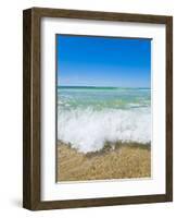 Crystal Clear Blue Sea at Surfers Paradise, Gold Coast, Queensland, Australia, Pacific-Matthew Williams-Ellis-Framed Photographic Print