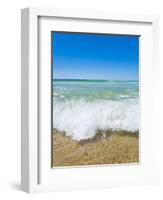 Crystal Clear Blue Sea at Surfers Paradise, Gold Coast, Queensland, Australia, Pacific-Matthew Williams-Ellis-Framed Photographic Print