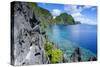 Crystal Clear Water in the Bacuit Archipelago, Palawan, Philippines, Southeast Asia, Asia-Michael Runkel-Stretched Canvas