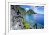 Crystal Clear Water in the Bacuit Archipelago, Palawan, Philippines, Southeast Asia, Asia-Michael Runkel-Framed Photographic Print