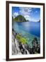 Crystal Clear Water in the Bacuit Archipelago, Palawan, Philippines, Southeast Asia, Asia-Michael Runkel-Framed Photographic Print