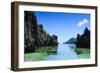 Crystal Clear Water in the Bacuit Archipelago, Palawan, Philippines, Southeast Asia, Asia-Michael Runkel-Framed Photographic Print