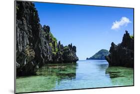 Crystal Clear Water in the Bacuit Archipelago, Palawan, Philippines, Southeast Asia, Asia-Michael Runkel-Mounted Photographic Print