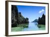 Crystal Clear Water in the Bacuit Archipelago, Palawan, Philippines, Southeast Asia, Asia-Michael Runkel-Framed Photographic Print