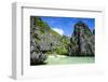 Crystal Clear Water in the Bacuit Archipelago, Palawan, Philippines, Southeast Asia, Asia-Michael Runkel-Framed Photographic Print