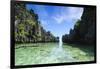 Crystal Clear Water in the Bacuit Archipelago, Palawan, Philippines-Michael Runkel-Framed Photographic Print