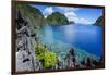 Crystal Clear Water in the Bacuit Archipelago, Palawan, Philippines-Michael Runkel-Framed Photographic Print