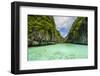 Crystal Clear Water in the Bacuit Archipelago, Palawan, Philippines-Michael Runkel-Framed Photographic Print