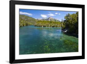 Crystal Clear Water in the Los Alerces National Park, Chubut, Patagonia, Argentina, South America-Michael Runkel-Framed Photographic Print