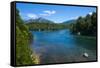 Crystal Clear Water in the Los Alerces National Park, Chubut, Patagonia, Argentina, South America-Michael Runkel-Framed Stretched Canvas