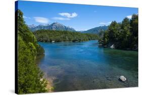 Crystal Clear Water in the Los Alerces National Park, Chubut, Patagonia, Argentina, South America-Michael Runkel-Stretched Canvas