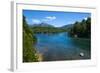 Crystal Clear Water in the Los Alerces National Park, Chubut, Patagonia, Argentina, South America-Michael Runkel-Framed Photographic Print