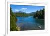 Crystal Clear Water in the Los Alerces National Park, Chubut, Patagonia, Argentina, South America-Michael Runkel-Framed Photographic Print