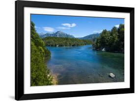 Crystal Clear Water in the Los Alerces National Park, Chubut, Patagonia, Argentina, South America-Michael Runkel-Framed Photographic Print