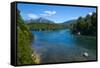 Crystal Clear Water in the Los Alerces National Park, Chubut, Patagonia, Argentina, South America-Michael Runkel-Framed Stretched Canvas