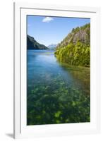 Crystal Clear Water in the Los Alerces National Park, Chubut, Patagonia, Argentina, South America-Michael Runkel-Framed Photographic Print