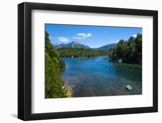 Crystal Clear Water in the Los Alerces National Park, Chubut, Patagonia, Argentina, South America-Michael Runkel-Framed Photographic Print