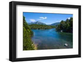 Crystal Clear Water in the Los Alerces National Park, Chubut, Patagonia, Argentina, South America-Michael Runkel-Framed Photographic Print