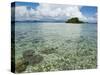 Crystal Clear Water in the Marovo Lagoon, Solomon Islands, Pacific-Michael Runkel-Stretched Canvas