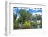 Crystal clear water in the Utwe lagoon, UNESCO Biosphere Reserve, Kosrae, Federated States of Micro-Michael Runkel-Framed Photographic Print