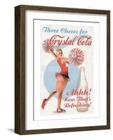 Crystal Cola-null-Framed Art Print