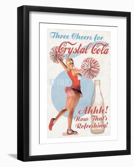 Crystal Cola-null-Framed Art Print