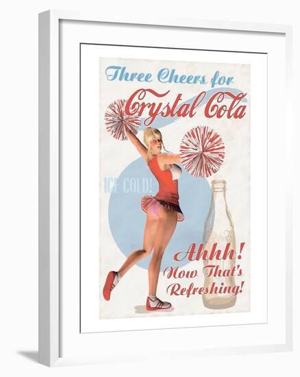 Crystal Cola-null-Framed Art Print