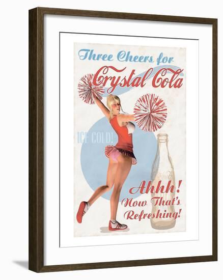 Crystal Cola-null-Framed Art Print