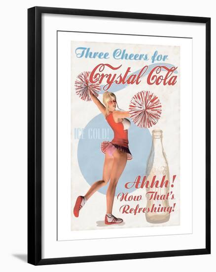 Crystal Cola-null-Framed Art Print