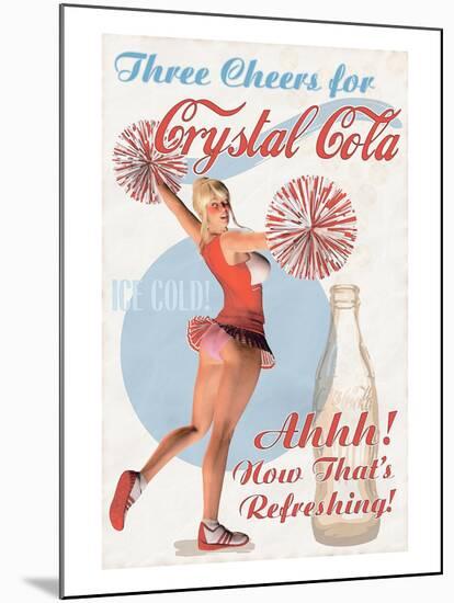 Crystal Cola-null-Mounted Art Print