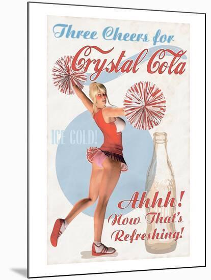 Crystal Cola-null-Mounted Art Print