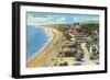 Crystal Cove Beach, Highway 101, Laguna Beach, California-null-Framed Art Print