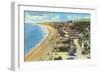 Crystal Cove Beach, Highway 101, Laguna Beach, California-null-Framed Art Print