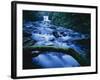 Crystal Falls, McDowell Creek Falls Country Park, Oregon, USA-Charles Gurche-Framed Photographic Print