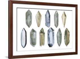 Crystal Gems Set-Maria Mirnaya-Framed Art Print