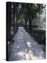 Crystal Glass Walkway Marking Spot of Indira Gandhi's Assassination, Akbar Road, India-John Henry Claude Wilson-Stretched Canvas