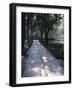 Crystal Glass Walkway Marking Spot of Indira Gandhi's Assassination, Akbar Road, India-John Henry Claude Wilson-Framed Photographic Print