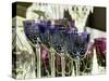 Crystal Glasses, Baccarat Museum Shop and Restaurant, Hotel De Noailles, Paris, France-Per Karlsson-Stretched Canvas
