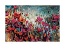 Umbrellas-Crystal Heath-Framed Art Print